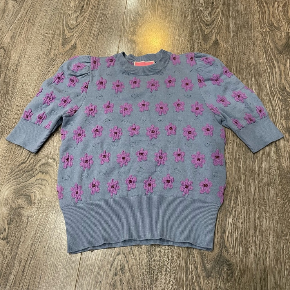 NWT Knit Kate Spade Short Sleeve Sweater